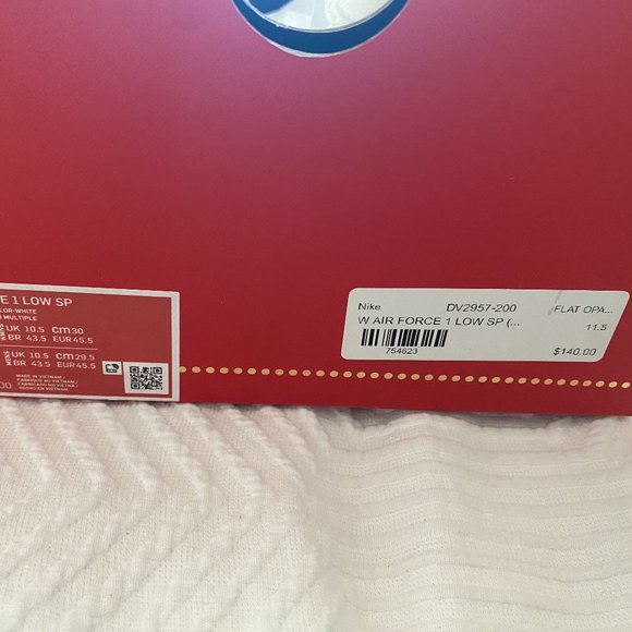 Brand New Nike Premium Goods x Air Force 1 Low SP 'The Bella' Women’s Size 13 - Picture 8 of 16